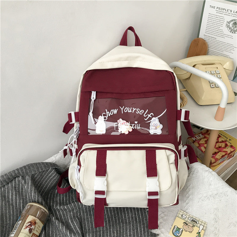 Trendy travel backpacks- black or blue