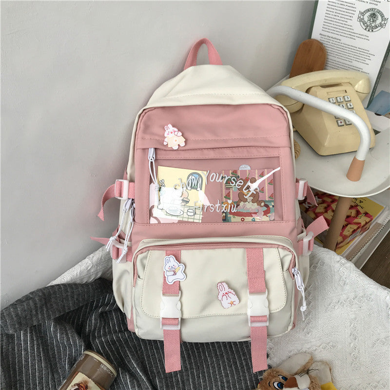 Trendy travel backpacks- black or blue