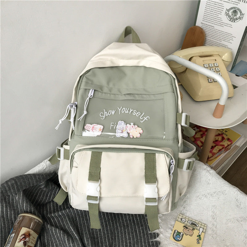Trendy travel backpacks- black or blue