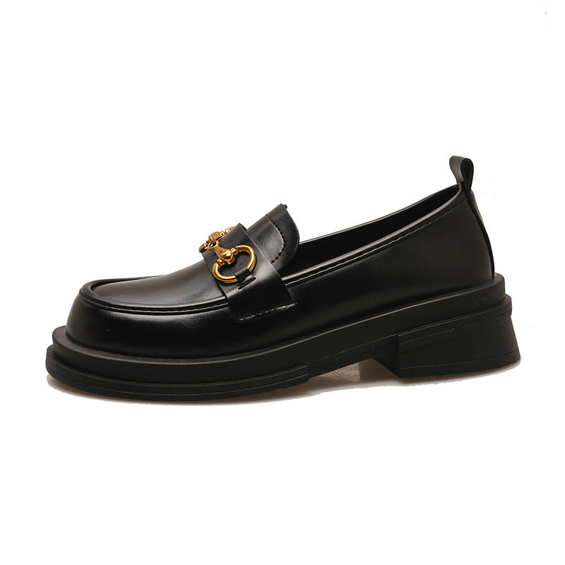 Stylish Black Chain Loafers β Chic & Comfortable Everyday Shoes