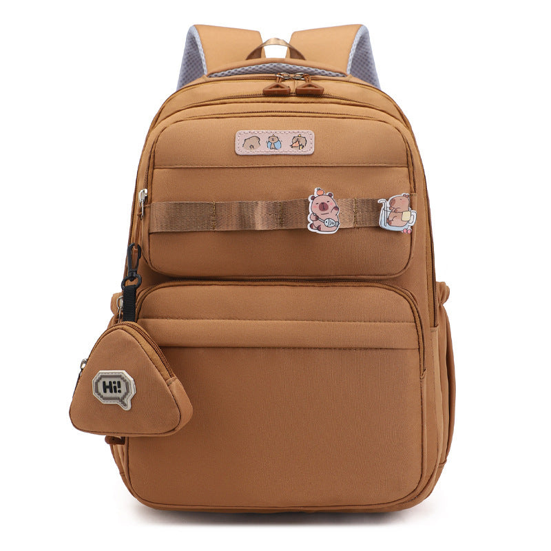 Multi-Pocket Waterproof Diaper Backpack – Stylish & Functional