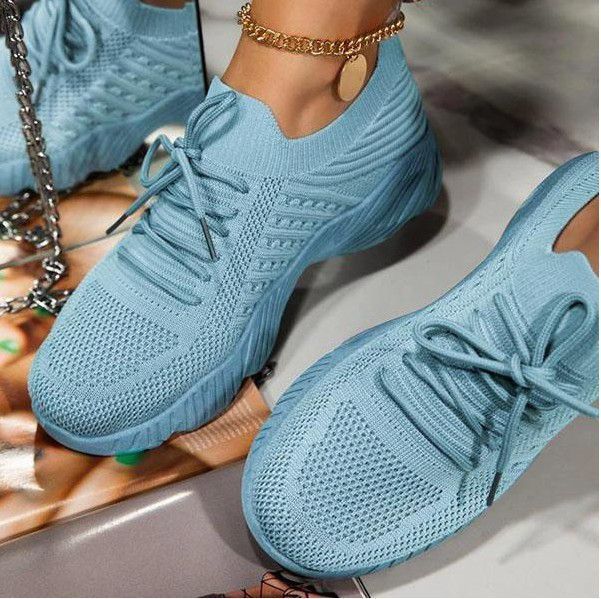 Apricot Casual Platform Sneakers-Trendy & comfortable
