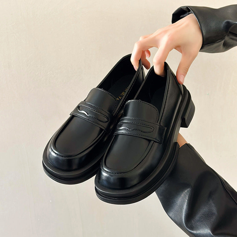 Stylish Black Chain Loafers β Chic & Comfortable Everyday Shoes