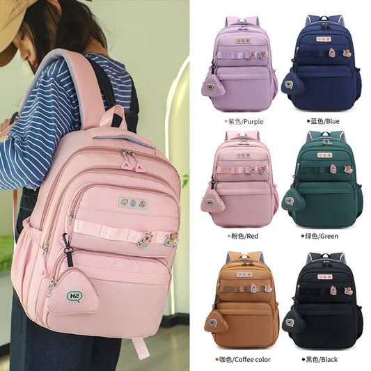 Multi-Pocket Waterproof Diaper Backpack – Stylish & Functional