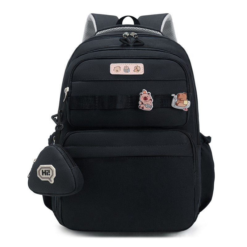 Multi-Pocket Waterproof Diaper Backpack – Stylish & Functional