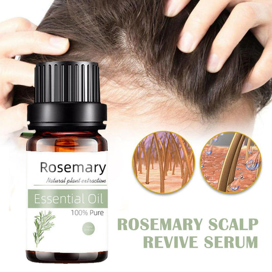 “Rosemary Essential Oil – Natural Hair Growth & Scalp Care (10ML) Beauty Salon Facial Massage Essential Oil